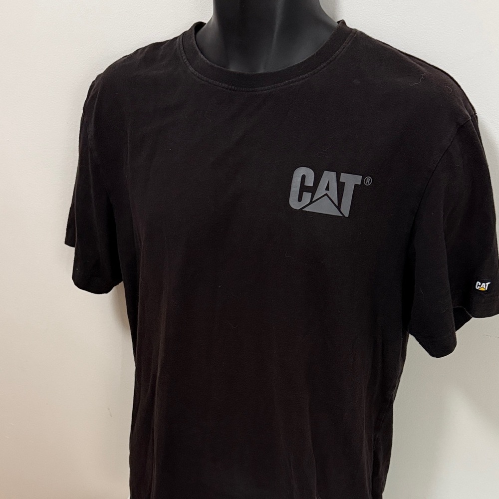Caterpillar Black Short Sleeve Tee